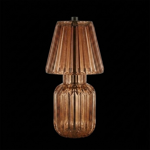 PRISMA glass champagne bordslampa